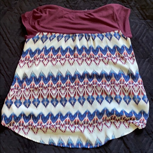 patterned blouse - Picture 2 of 2